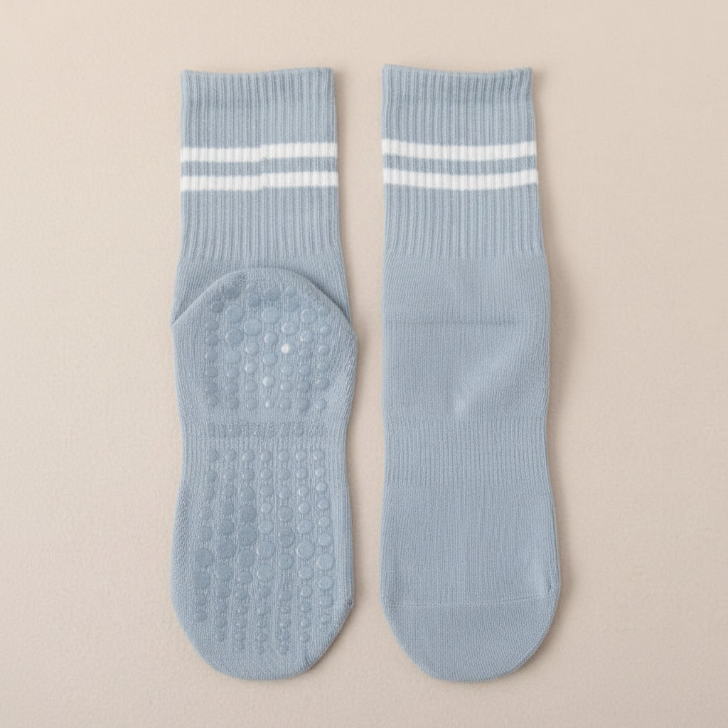 Mid-calf Pilates Socks with Grips