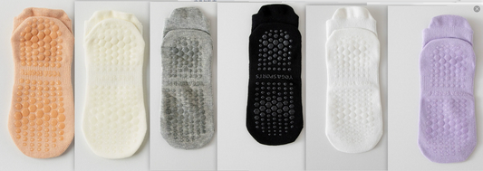 Pilates Non Slip Grip Socks