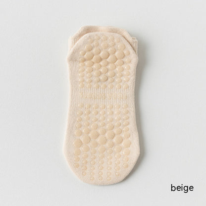 Women's Non-slip Silicone Cotton Pilates Fitness Socks