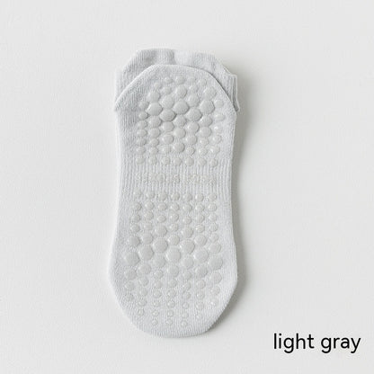 Women's Non-slip Silicone Cotton Pilates Fitness Socks