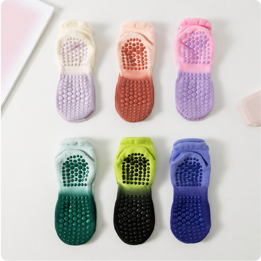 Rise™ GripFit Dip-Dye Pilates Socks