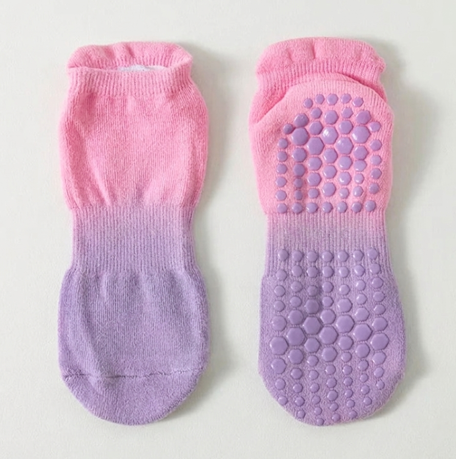 Rise™ GripFit Dip-Dye Pilates Socks