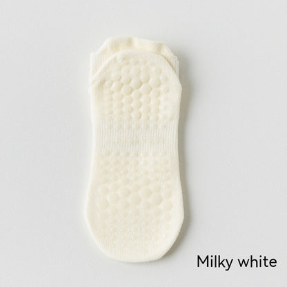 Women's Non-slip Silicone Cotton Pilates Fitness Socks