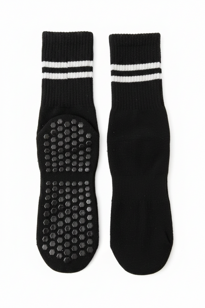 Mid-calf Pilates Socks with Grips